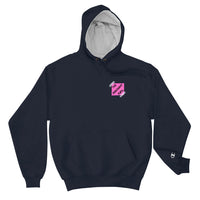 Pink Arrogant Pupil Sticky Note x Champion Hoodie