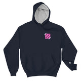 Pink Arrogant Pupil Sticky Note x Champion Hoodie