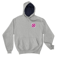 Pink Arrogant Pupil Sticky Note x Champion Hoodie