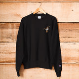 Arrogant Pupil Fist x Champion Sweatshirt(Embroidered)