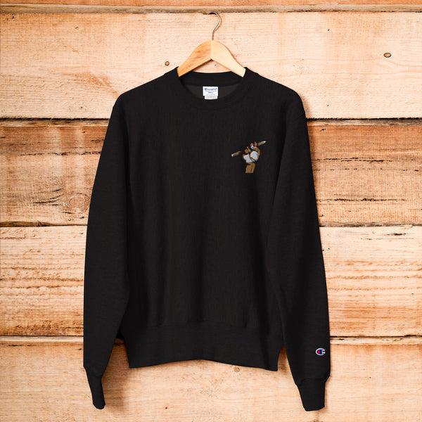 Arrogant Pupil Fist x Champion Sweatshirt(Embroidered)