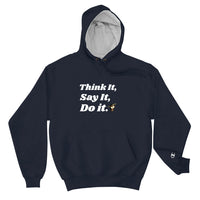 AP Think, Say, Do It x Champion Hoodie