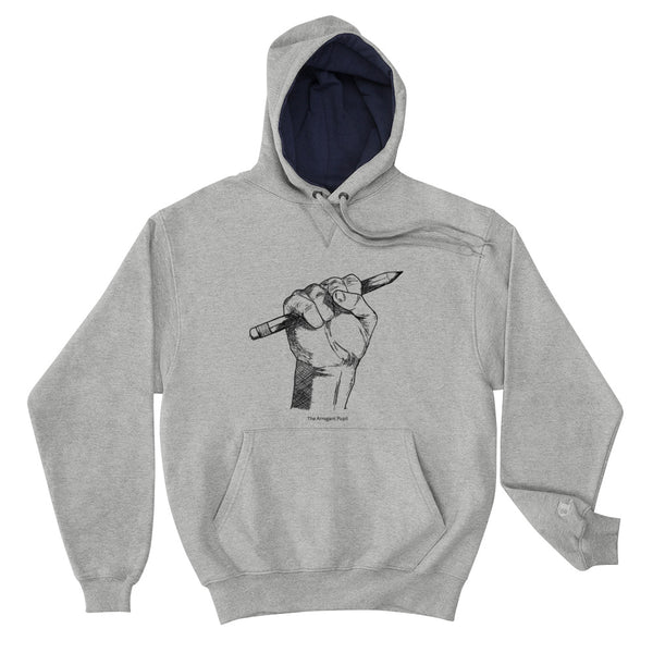 Arrogant Pupil Minimal Fist x Champion Hoodie