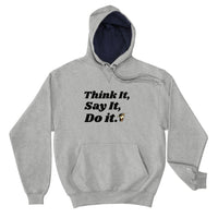 AP Think, Say, Do It x Champion Hoodie